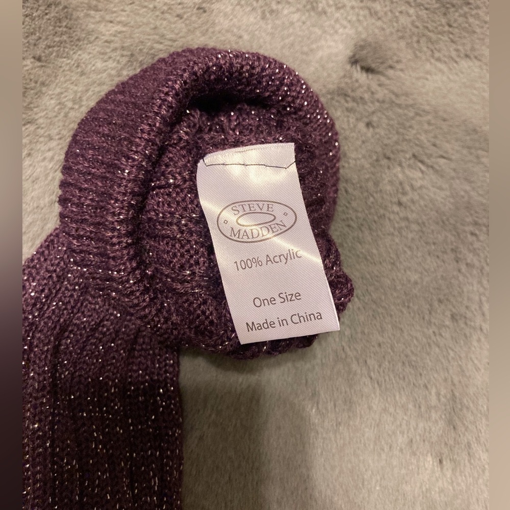 Steve Madden NWOT sparkly leg warmers 3/$15 - Picture 2 of 3